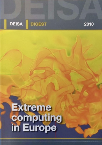 DEISA Digest- Extreme Computing in Europe cover 2010