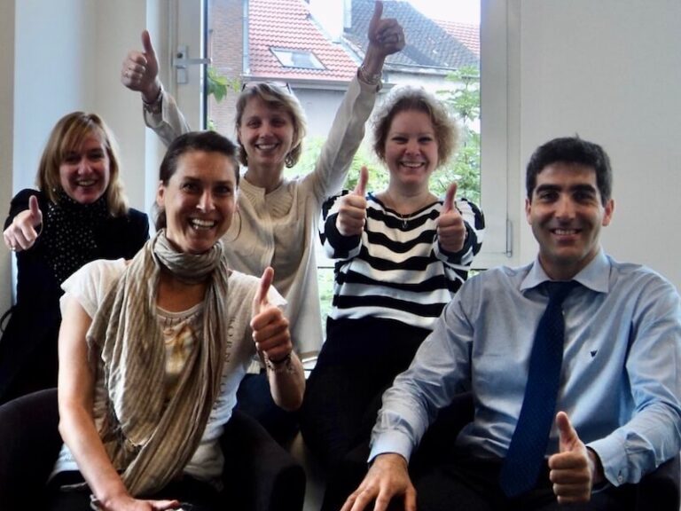 PRACE office staff group photo, 2012