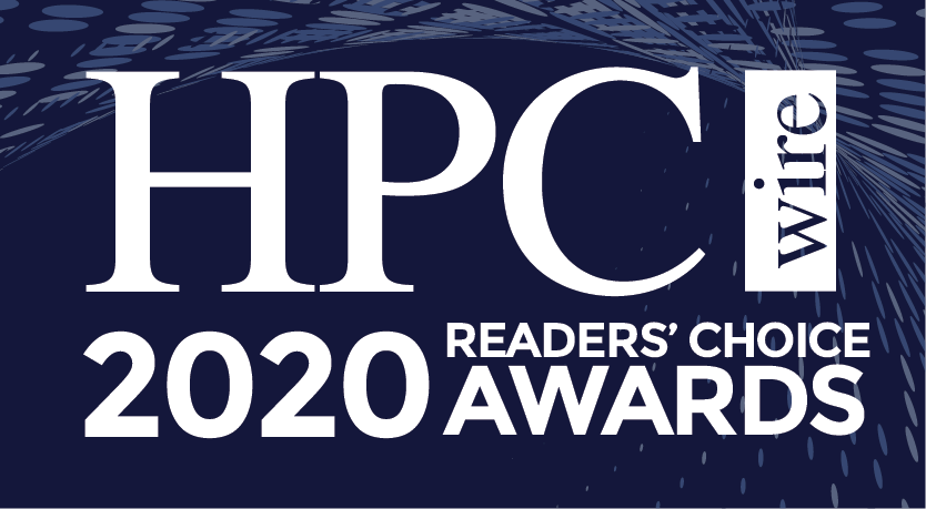 HPC Wire Readers' Choice Awards 2020