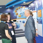 Networking at the PRACE booth at ISC 2017