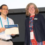 PRACE ISC Award 2016: James King, University of Utah, Alison Kennedy, Chair of PRACE BoD