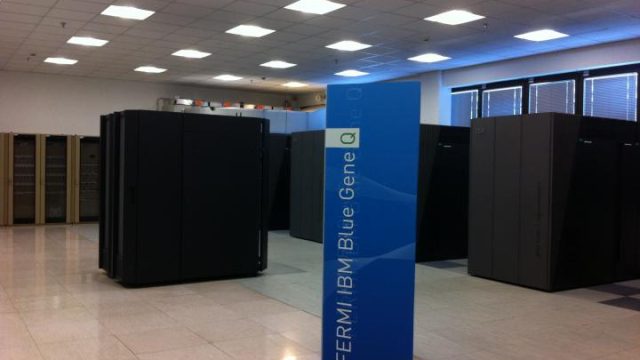 FERMI Blue Gene supercomputer