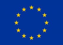 European Union flag. Vector illustration