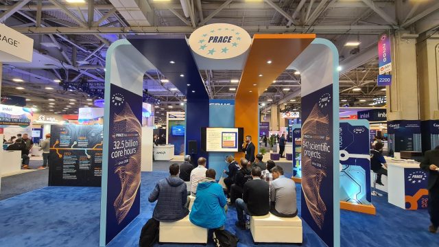Presentation held at the PRACE booth at SC22, Dallas